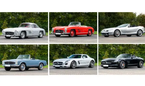 Продават се шест уникални Mercedes-а - 1