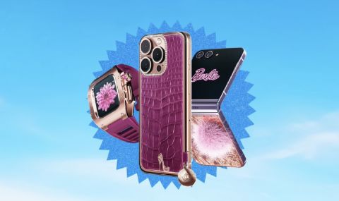 Caviar представи Barbie смартфони на базата на Galaxy Z Flip 5 и iPhone 15 Pro - 1
