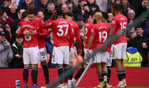 Манчестър Юнайтед дръпна на Астън Вила в борбата за Топ 4 - 1