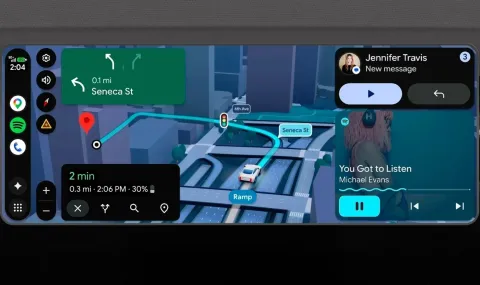 Google Maps получава ценни функции в Android Auto - 1