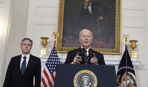 САЩ предлагат военна помощ на Израел след атаката на Хамас - 1