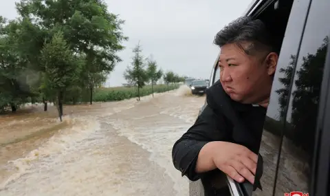 Северна Корея е под вода! Югът предложи спешна помощ, Пхенян мълчи - 1