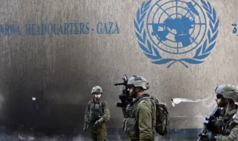 Израелската армия откри тунели под централата на Агенцията на ООН за подпомагане на палестинските бежанци - 1