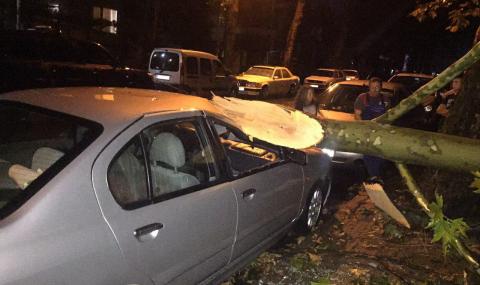 Ураган в Кърджали помете колата на бащата на Цвета Караянчева - 1