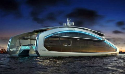 Бъдещето на яхтите е тук: Стъклен плавателен съд - 1