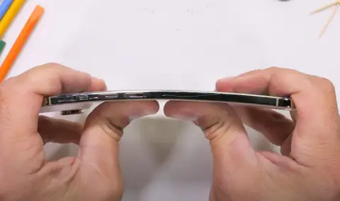 Издръжлив ли е тънкият iPhone на огъване? (ВИДЕО) - 1