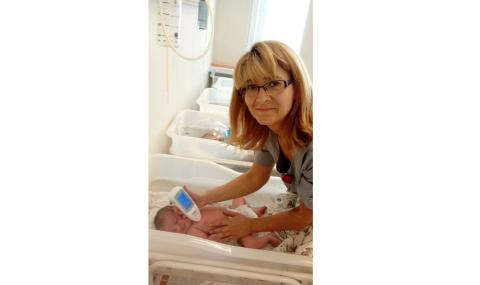 Нов апарат в Майчин дом изследва безкръвно новородените за жълтеница - 1
