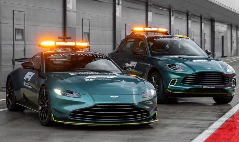 Изненада: Aston Martin Vantage е новата кола за сигурност във Формула 1 - 1