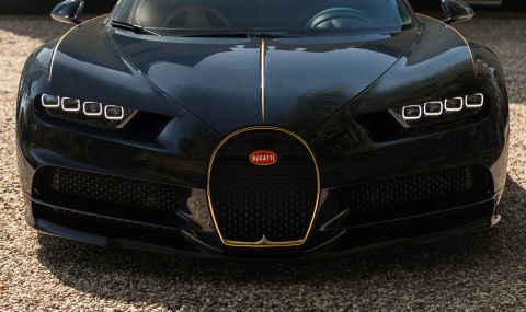 Знаете ли колко време отнема позлатяването на решетката на Bugatti? - 1