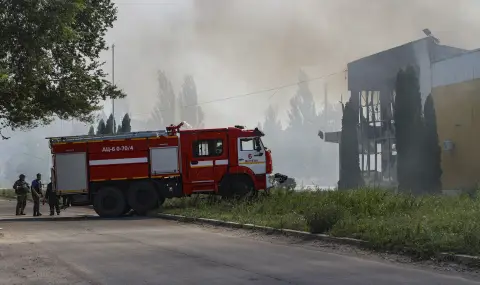 Russian firefighter killed by Ukrainian drone  - 1