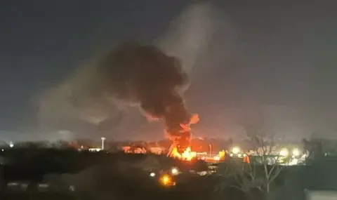 Drones hit Krasnodar: There are casualties and a fire at a refinery - 1