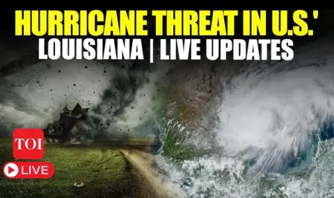 Hurricane Francine hit the coast of the American state of Louisiana VIDEO  - 1