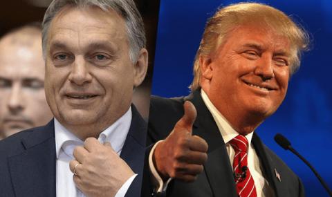 Тръмп похвали Орбан - 1