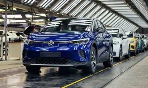 Volkswagen произвежда по 1400 електромобила на ден само в един завод - 1