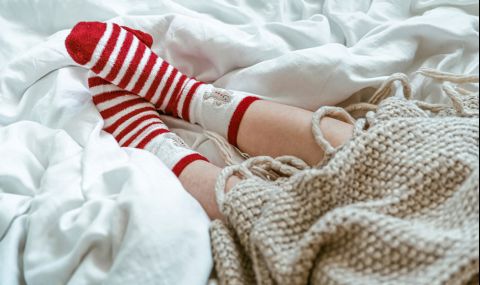 Защо е важно да спим с чорапи през зимата - 1