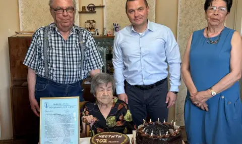 102-годишна русенка с рецепта за дълголетие – труд, борбеност и воля