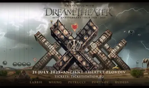 The prog-metal giants Dream Theater crash in Plovdiv for 40 years on stage VIDEO  - 1