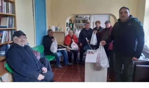 Съюзът на военноинвалидите и военнопострадалите в Дупница прие подаръци от дарителска кампания - 1