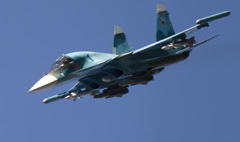Руски Су-34 унищожи електроцентрала в Сирия - 1