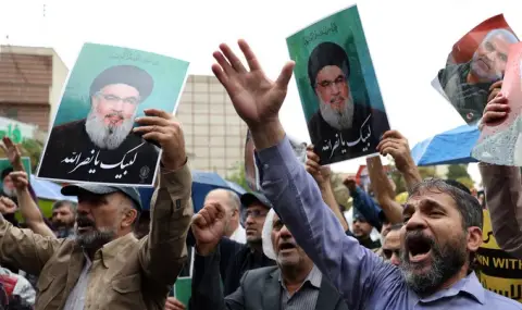 Nearly 80 bombs were dropped on the location where Nasrallah was  - 1