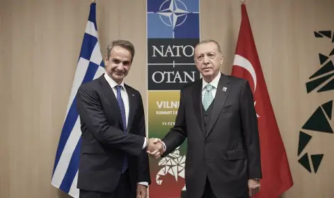 Стратегическа среща в Анкара! Реджеп Ердоган и Кириакос Мицотакис търсят път към помирение - 1