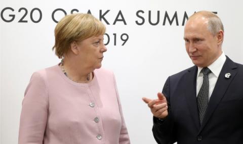 Путин обсъди Сирия с Меркел - 1