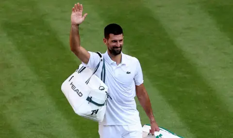 С танцова стъпка Джокович пристигна за US Open (ВИДЕО) - 1