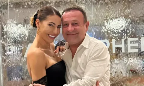 Годеницата на Димитър Рачков го поздрави за именния ден с "желязна" шега - 1