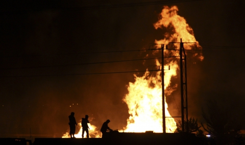Смъртоносна експлозия взриви склад за съхранение на газ в Мексико - 1