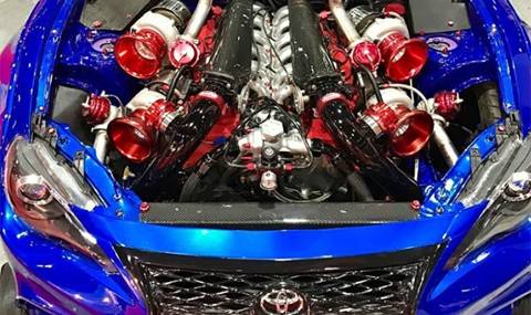 V12 с 4 турбини под капака на Toyota - 1