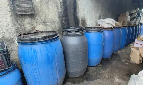 Иззеха над 2000 литра етилов алкохол във Варна