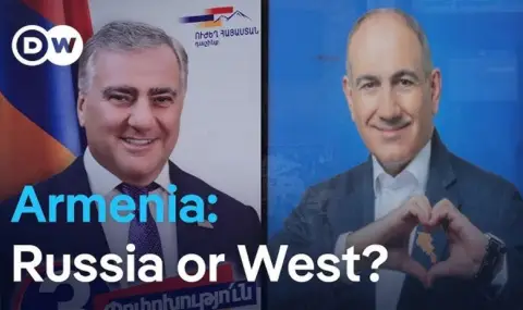 Armenians vote in key parliamentary elections, billed as a referendum on the country's future  - 1