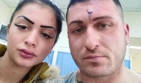 Пребиха мъж и приятелката му на светофар във Варна - 1