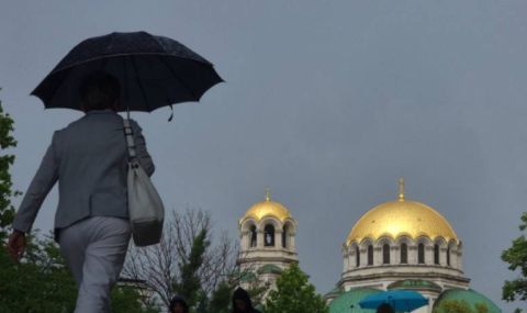 Времето днес, прогноза за сряда, 10 май: Остава облачно, ще вали предимно на Запад - 1