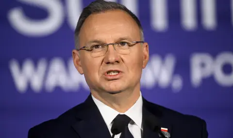 Джордже Симион се срещна с полския президент Анджей Дуда - 1