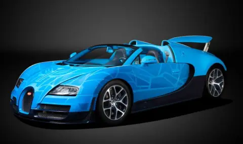 Играчки за пораснали момчета: Продава се единственото Bugatti Veyron Transformers - 1