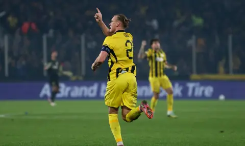 АЕК оглави гръцкото първенство след минимален успех, Мартин Георгиев остана на пейката - 1