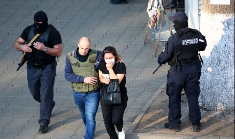 Грузинската полиция освободи 12 души, взети за заложници в банка  - 1