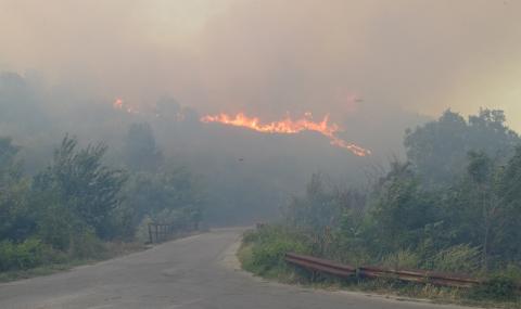 Огнен ад: 80 сигнала за пожари в страната - 1