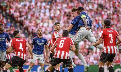 Резерви на Арсенал донесоха победата срещу Атлетик Билбао в Шампионската лига - 1