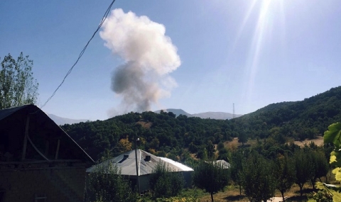 ПКК удари казарма в Югоизточна Турция (Снимки) - 1