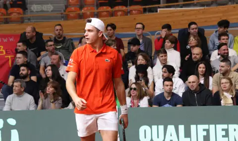Александър Василев отпадна в първия кръг на ATP Challenger 50 в Пловдив - 1