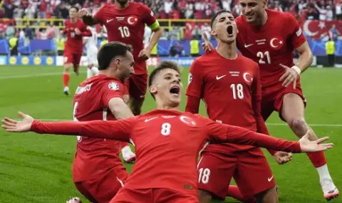 Турция сломи Грузия с 3:1 след невероятно зрелище