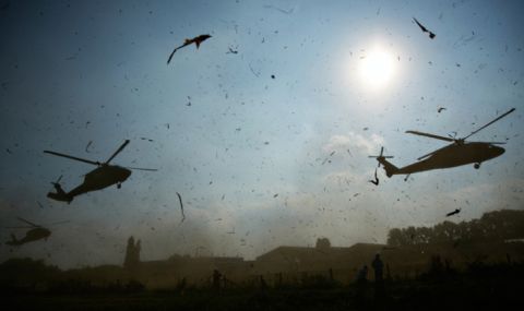 Хеликоптер "Блек хоук" се разби в Алабама - 1