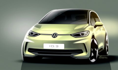 Volkswagen загатна за дебюта на обновения ID.3 - 1