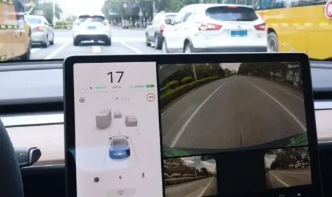 Електромобилите Tesla ще показват камери за скорост - 1