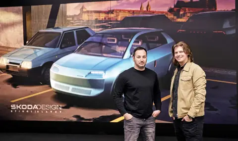 Български дизайнер възроди Skoda Favorit  - 1