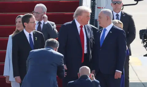 Доналд Тръмп в Израел: „Това е велик ден. Може би най-хубавият ви ден“ - 1