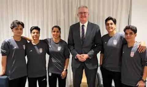 След призив на Тръмп: Австралия дава убежище на пет ирански футболистки 