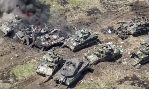 Русия обещава на войниците си повече пари за всеки унищожен танк Leopard 2 - 1